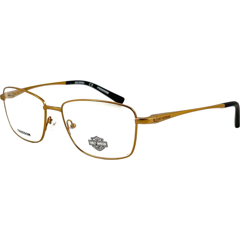 Harley Davidson HD9023 Mens Eyeglass Frame 032 Pale Gold